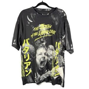 Rucking Fotten Return of the Living Dead Mens Size L Black Horror Movie T-Shirt